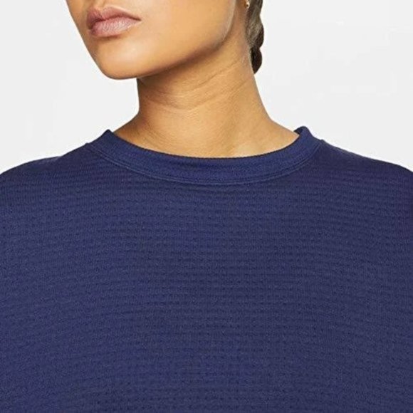 NWT $130 NIKE Sportswear Women XS City Ready Fleece Crew Cropped Top Sweatshirt - Picture 2 of 15